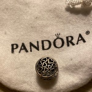 Pandora Hearts All Over Charm